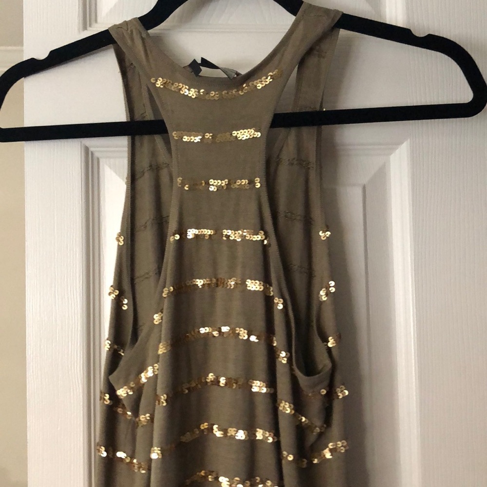 Sequin Racerback Tank - Picture 2 of 3